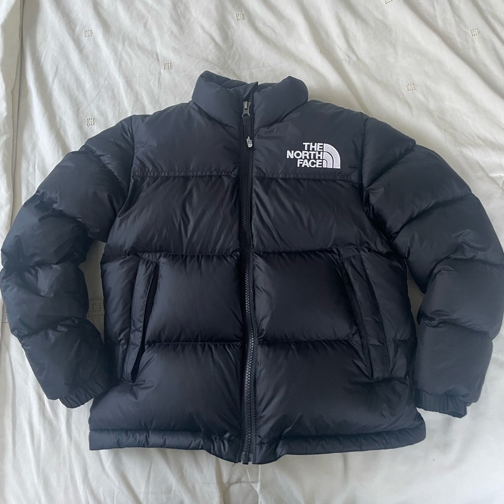 (SOLD)The North Face 1996 Black Retro Nuptse 700 warm Down Puffer Jacket Coat